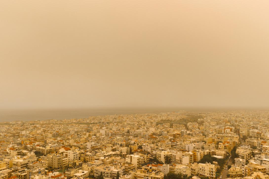 Ηράκλειο - Αφρικανική Σκόνη