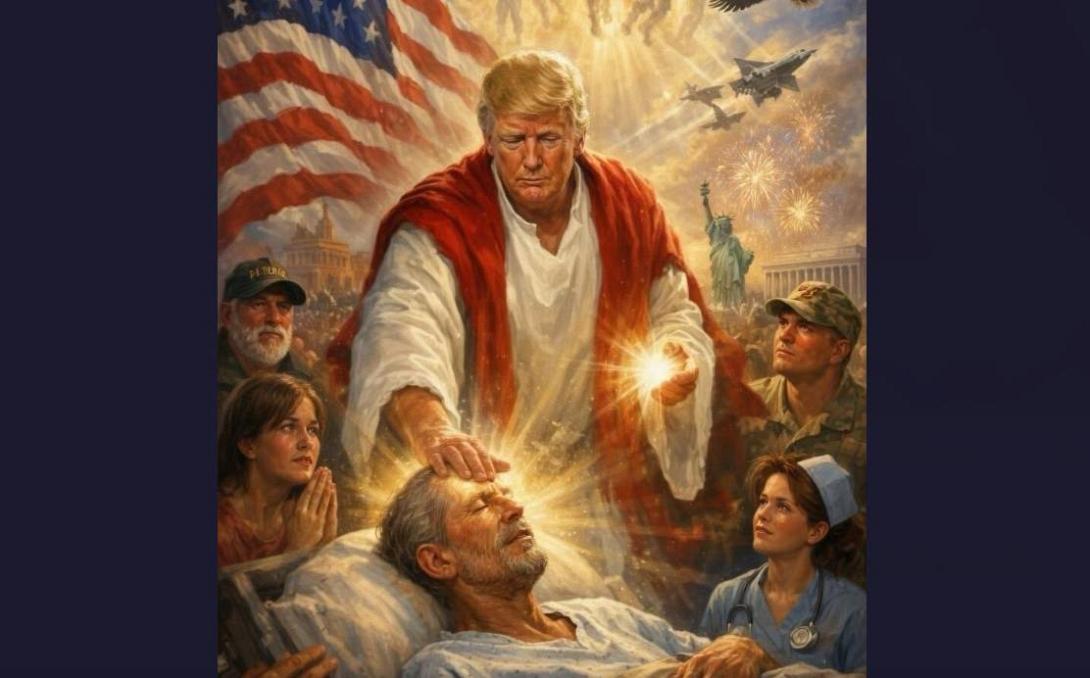 τραμπ - χριστός