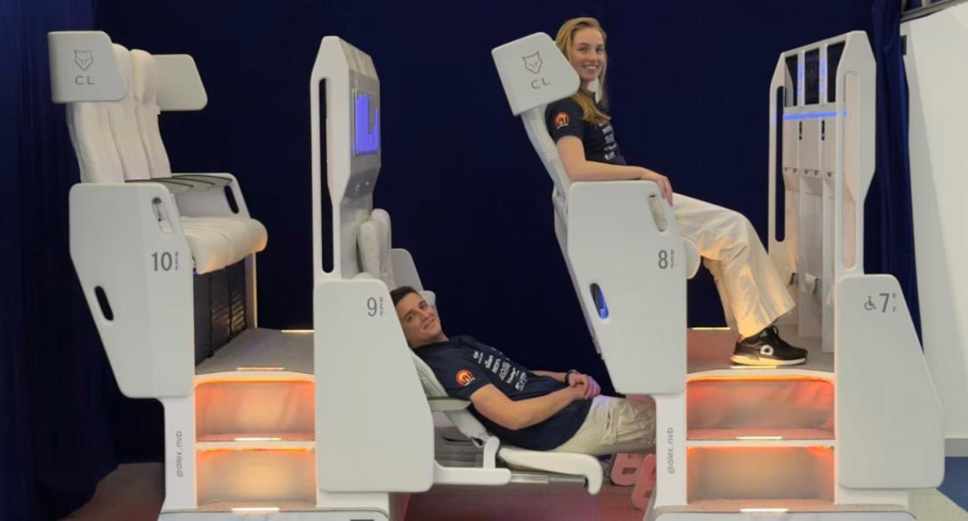 Καθίσματα διώροφα αεροπλάνου