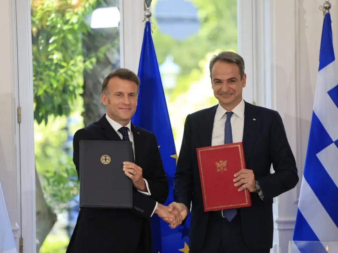 μακρον - μητσοτακης 