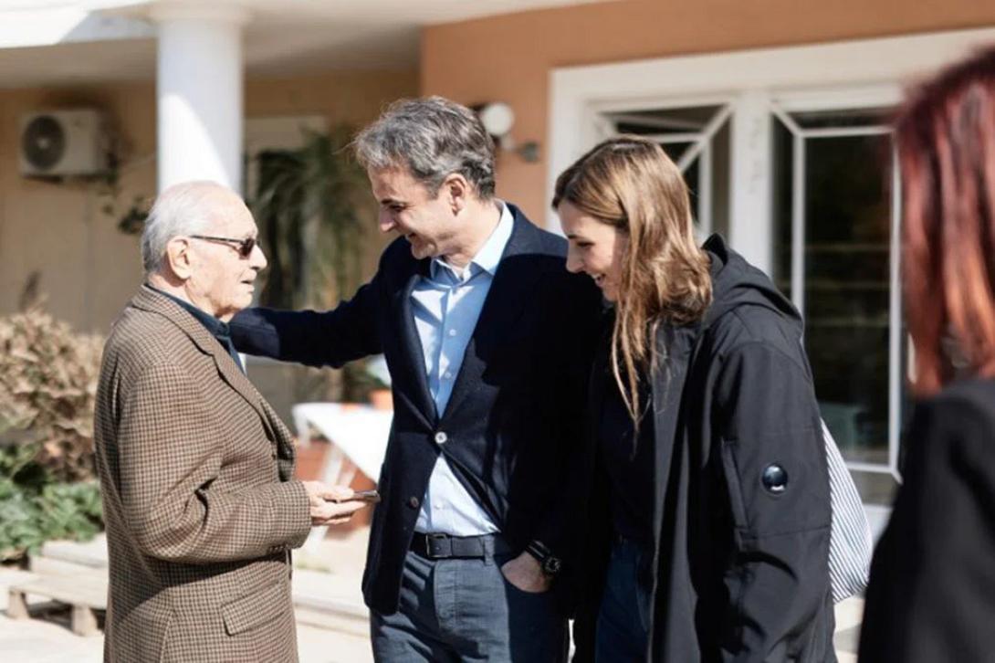 μητσοτάκης γηροκομείο