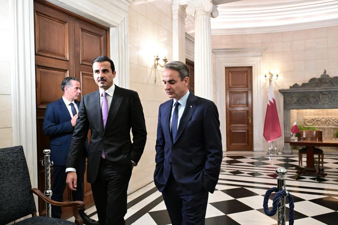 Μητσοτάκης - Εμίρης του Κατάρ