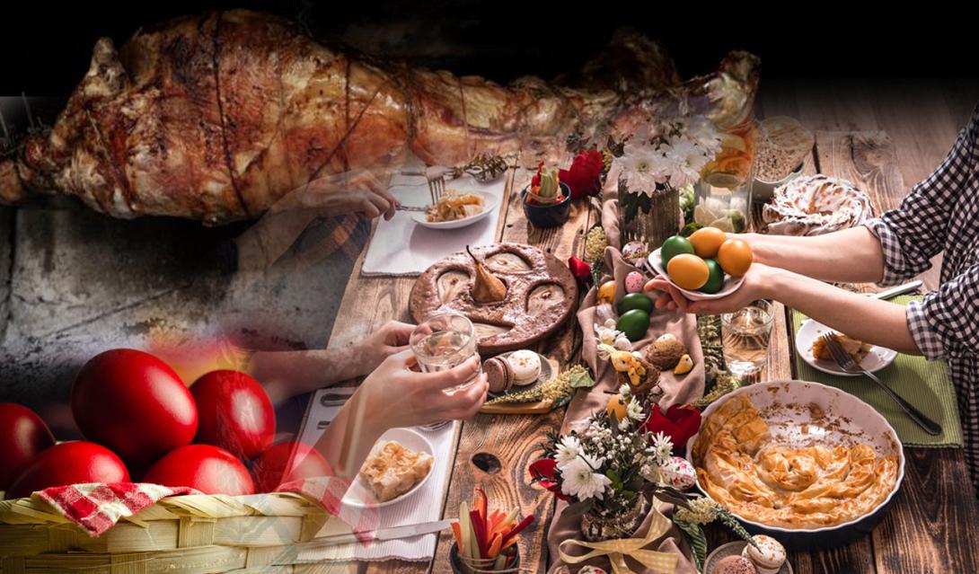 πασχαλινό τραπέζι