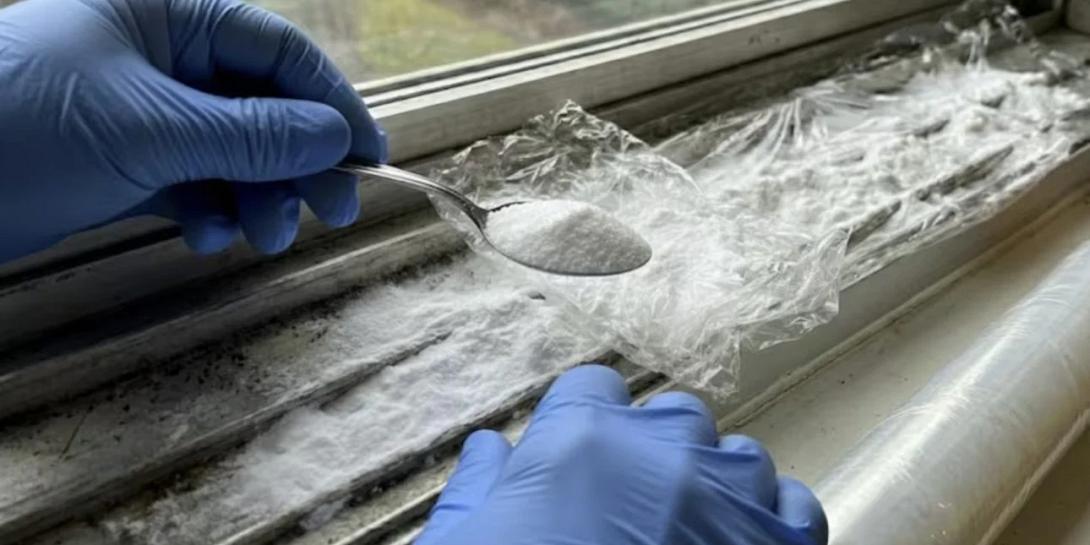 μαγειρικη σοδα στα παραθυρα