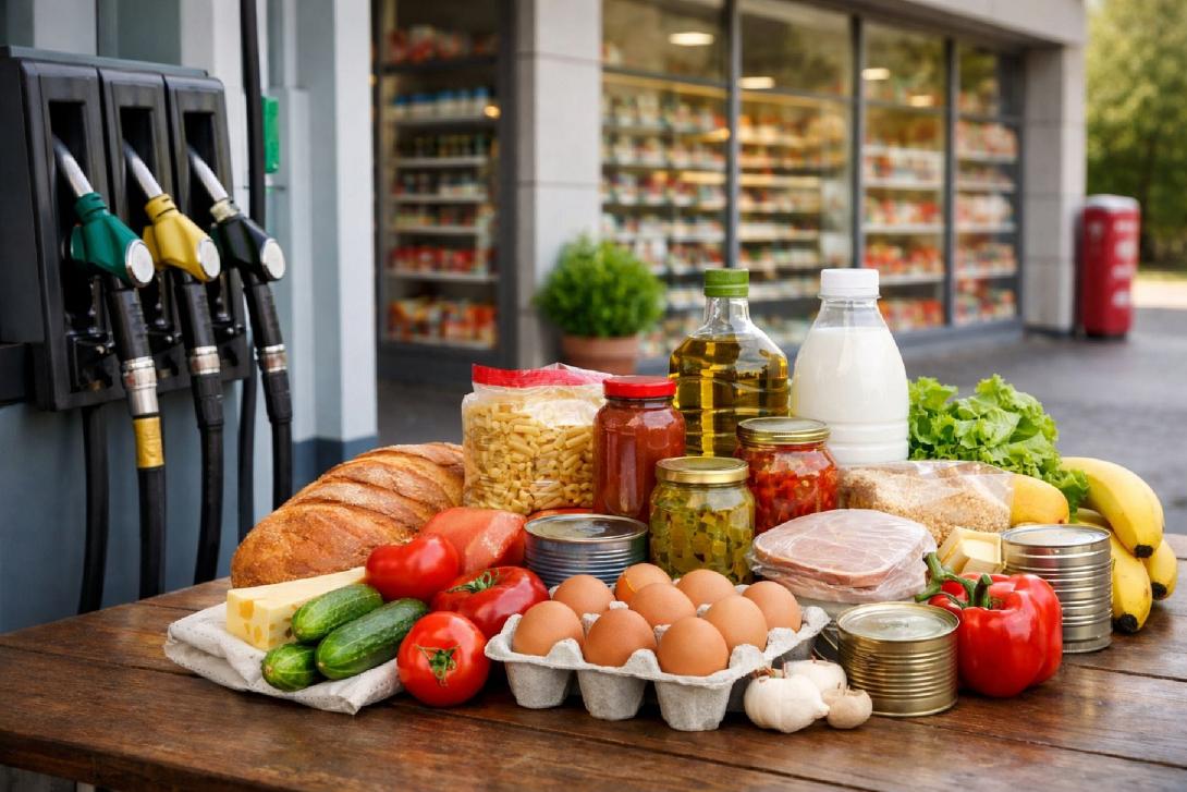 καύσιμα - τρόφιμα 