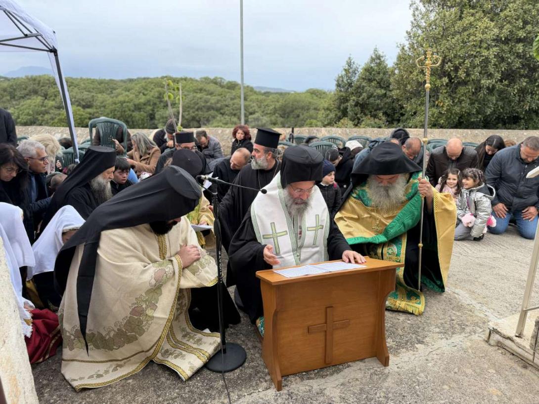 Εγκαίνια του πρώτου Ιερού Ναού του Οσίου Ιωσήφ του Ησυχαστού στην Κρήτη