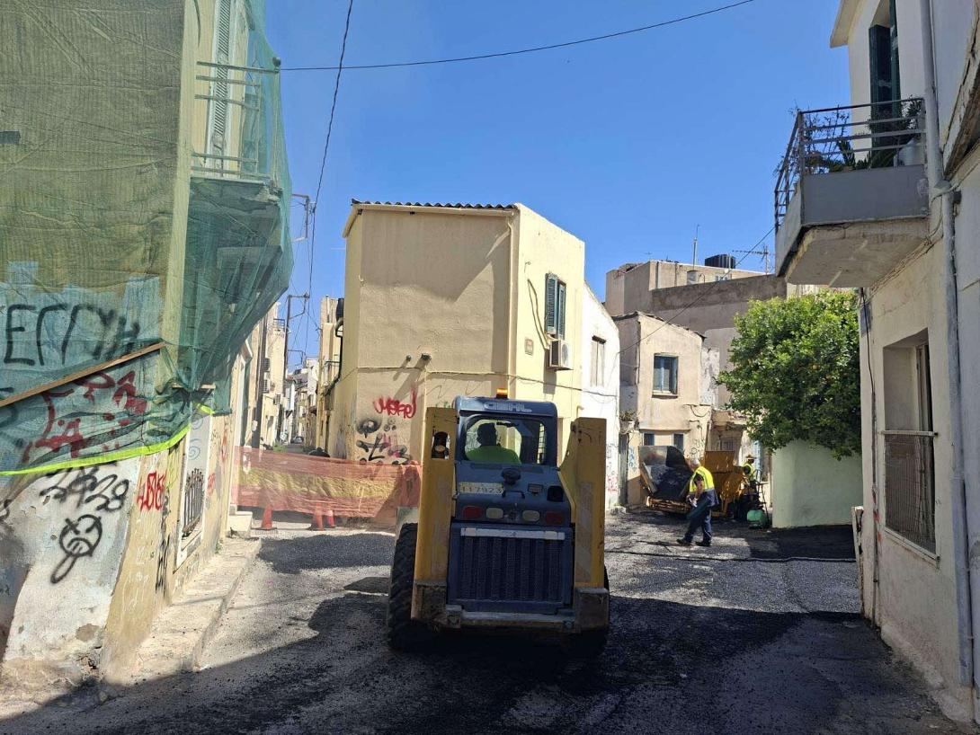ασφαλτοστρωση πεδιαδος