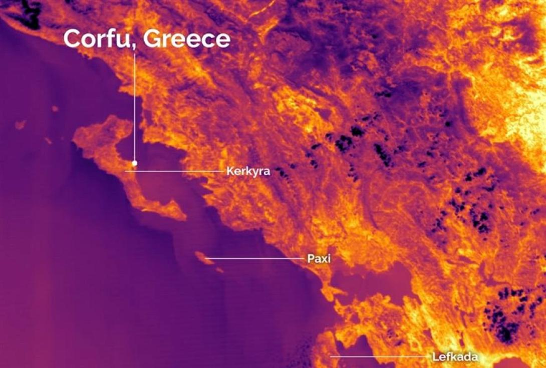 θερμικές κάμερες διαστημα