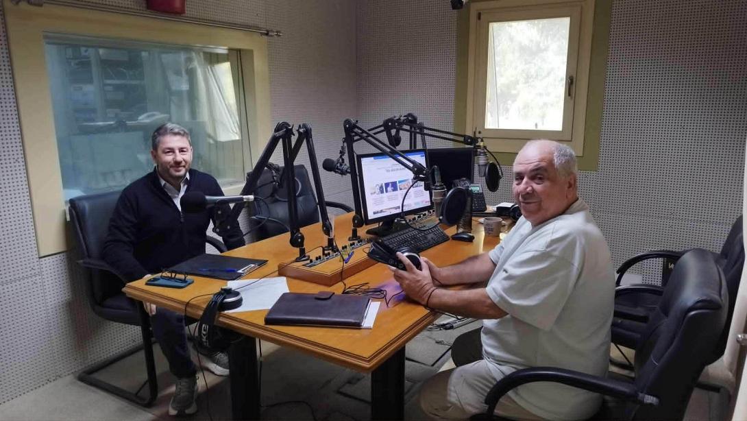 Ανδρουλάκης  - Αργυράκης στο Ράδιο Κρήτη 101.5FM