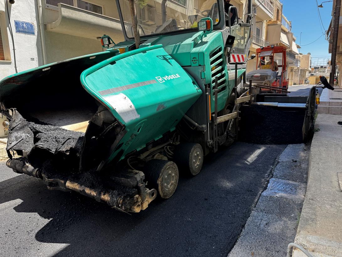  ασφαλτόστρωση στις Πατέλλες