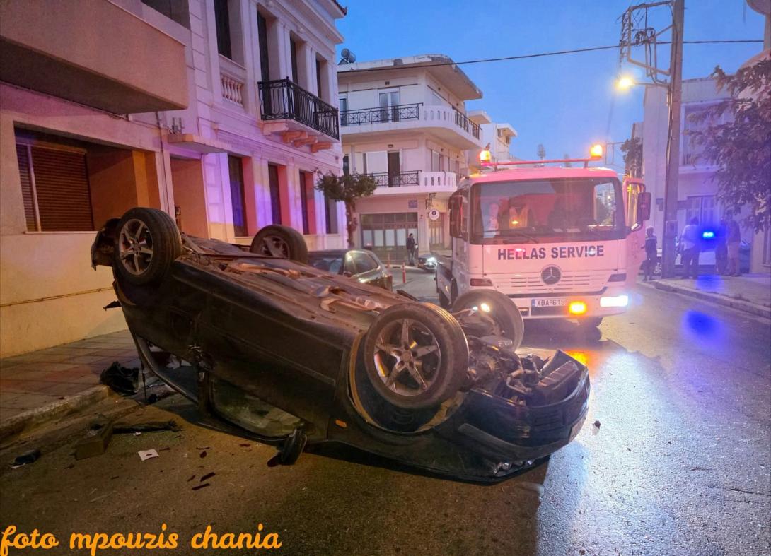 Τροχαιο στα Χανιά