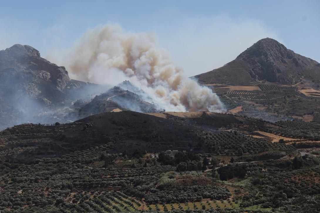 φωτιά νότιο Ρέθυμνο