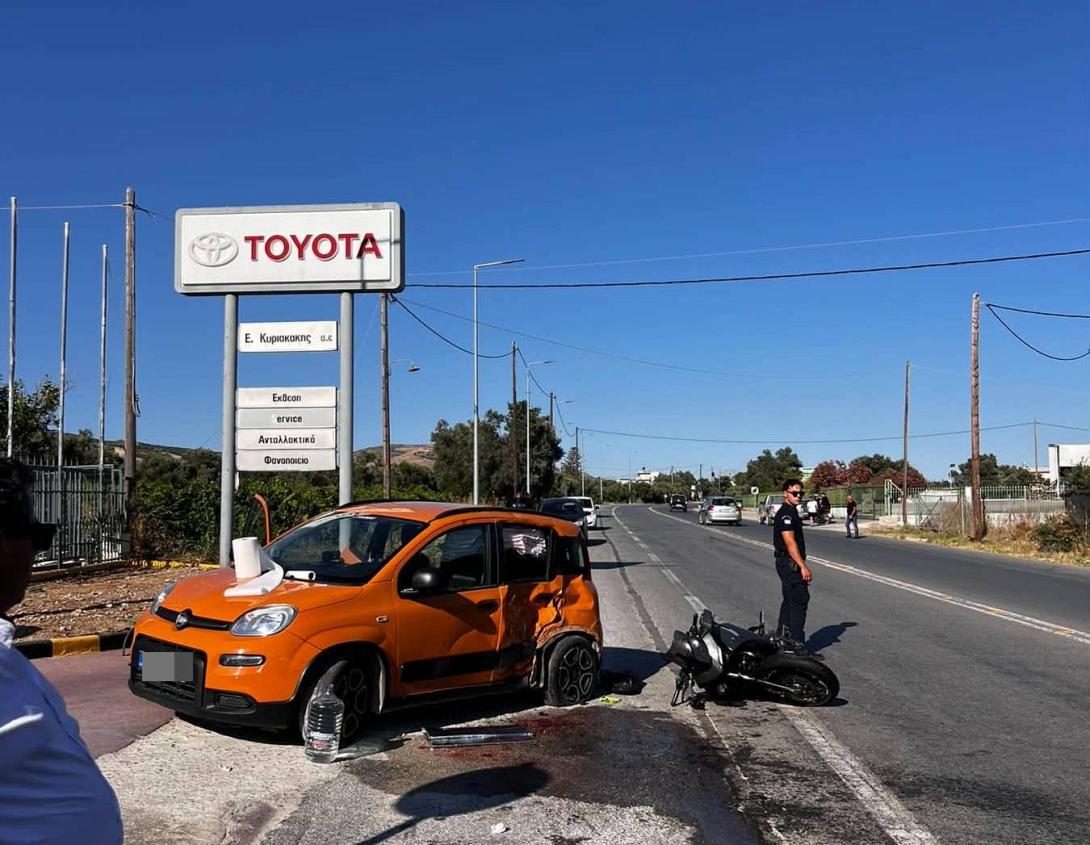 τροχαίο στη Μεσαρά