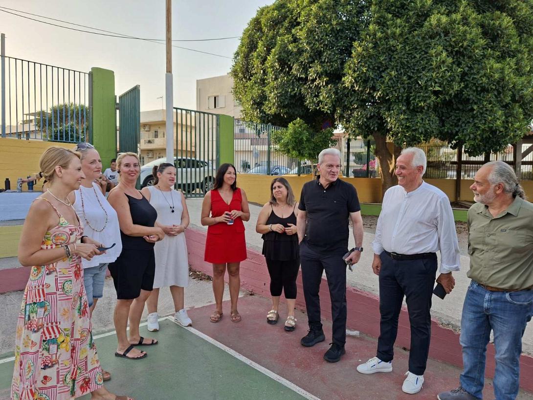 Ο Αλέξης Καλοκαιρινός στο «Σχολείο της Μελίνας»