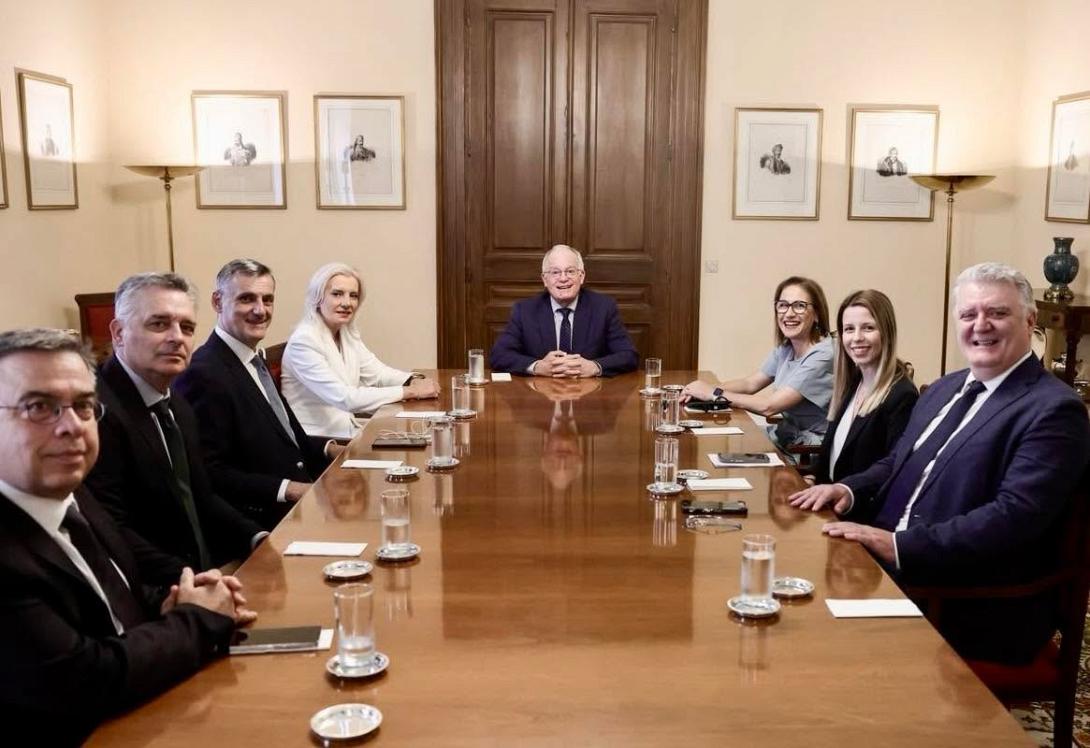Η Μαρία Κοζυράκη συναντήθηκε με τον Πρόεδρο της Δημοκρατίας 