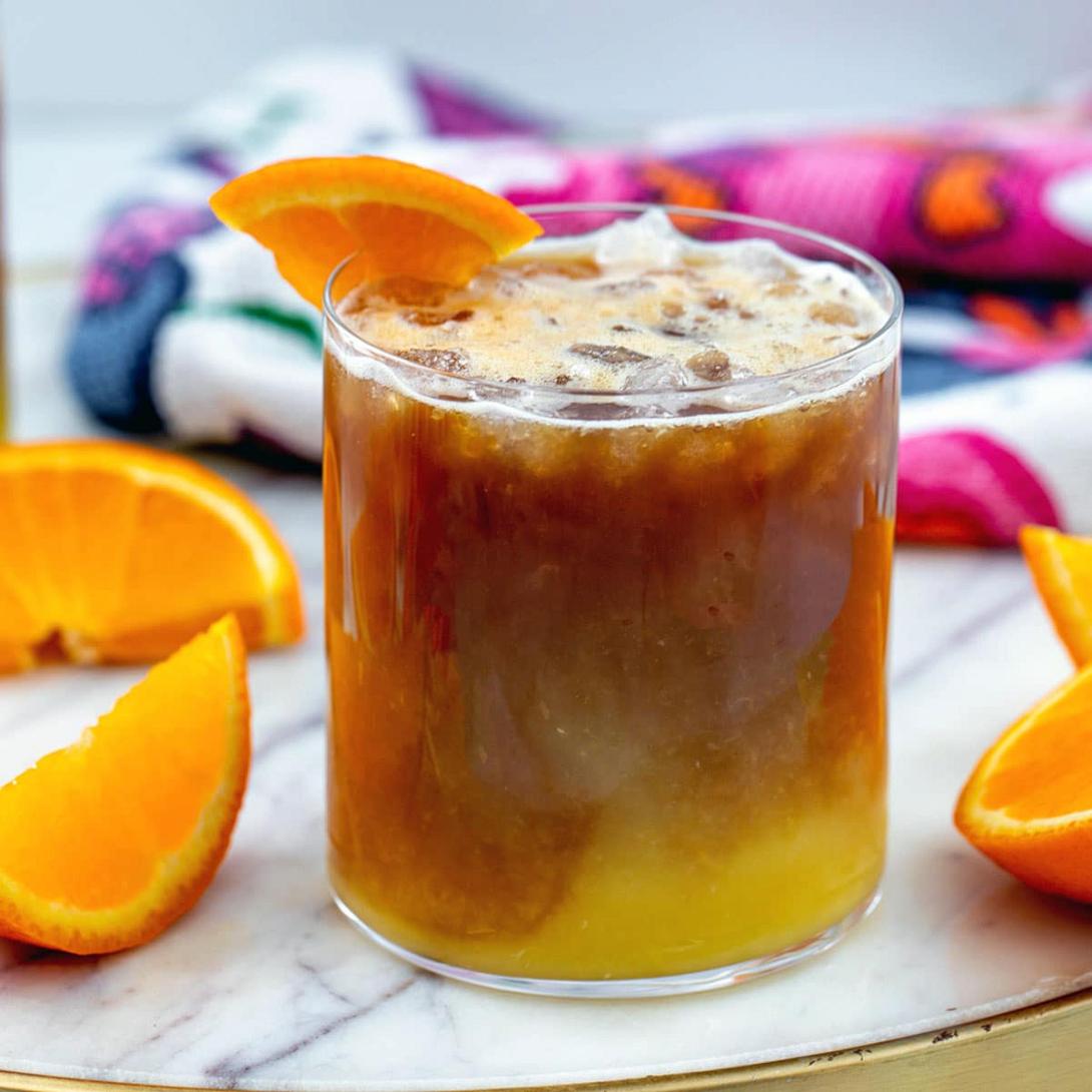 orange coffee