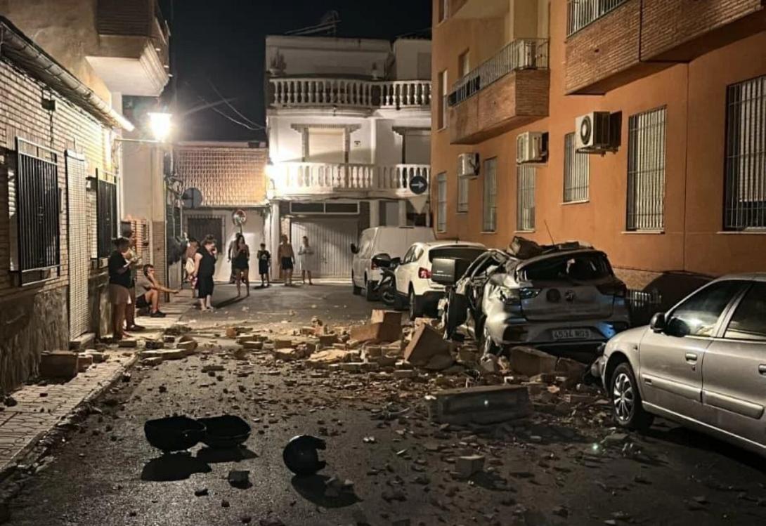 σεισμος γραναδα ισπανιας