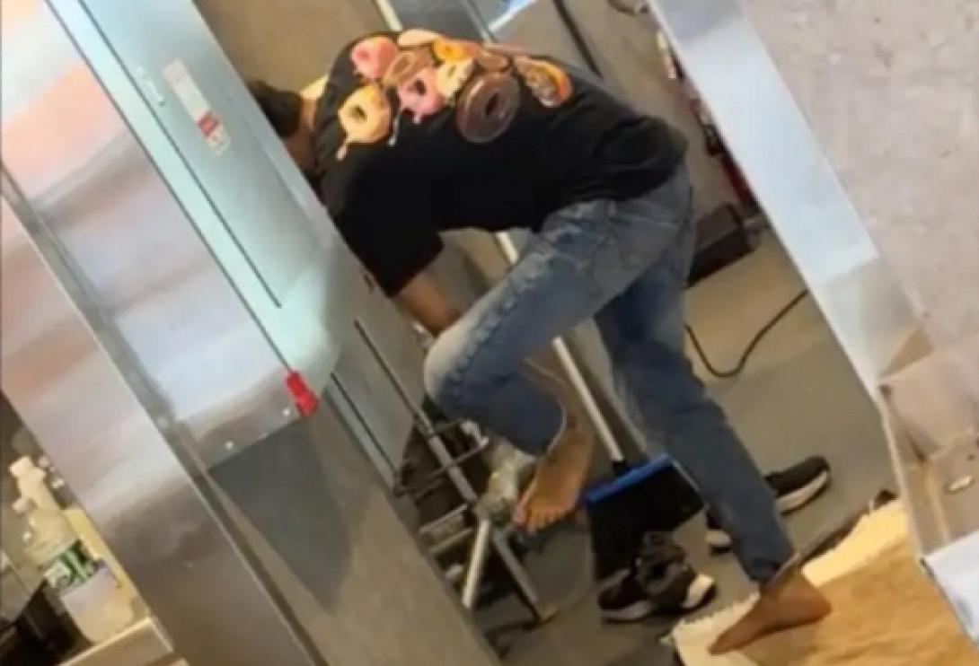 Νέα Υόρκη πλύσιμο πόδια