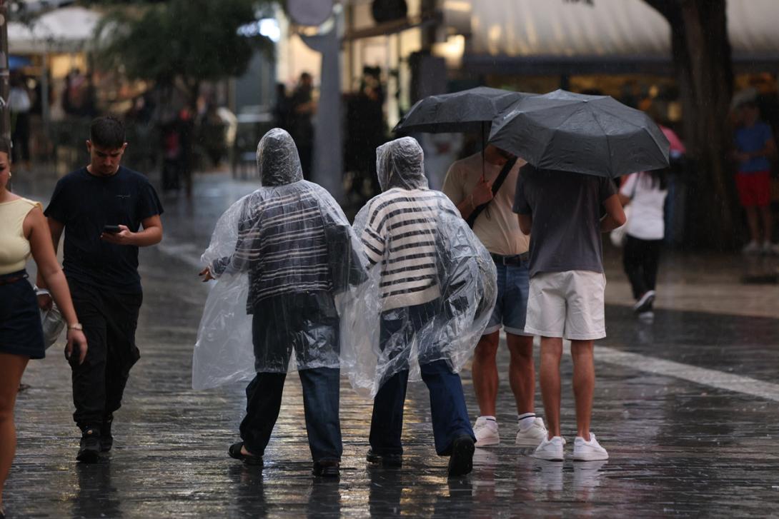 βροχή ηράκλειο