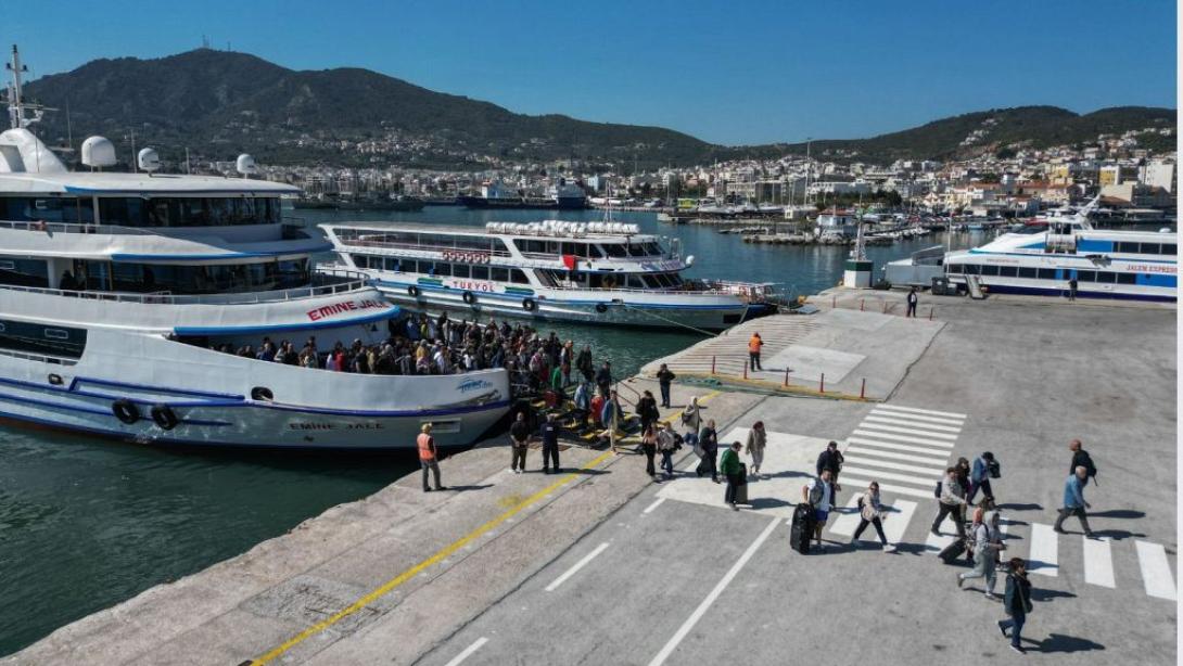 λέσβος τούρκοι τουρίστες