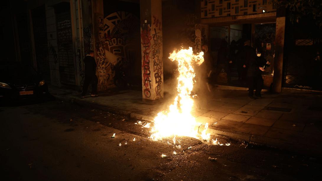 επεισόδια Εξάρχεια 