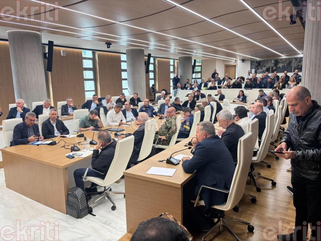 σύσκεψη περιφέρεια πλημμύρες