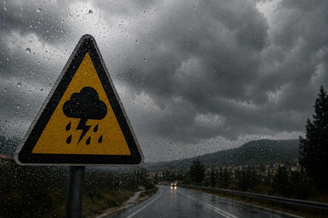 βροχή 