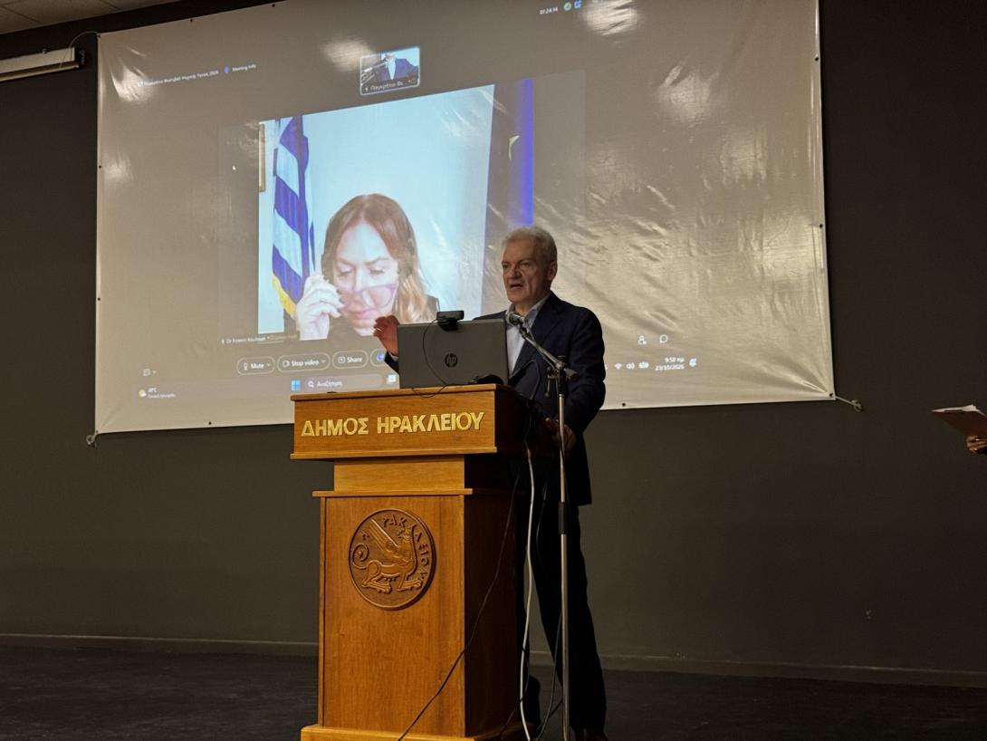 Αλέξης Καλοκαιρινός στο Παγκρήτιο Φεστιβάλ Ψυχικής Υγείας: