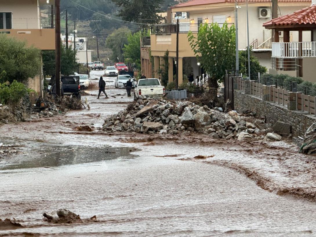 κακοκαιρία στην Κρήτη