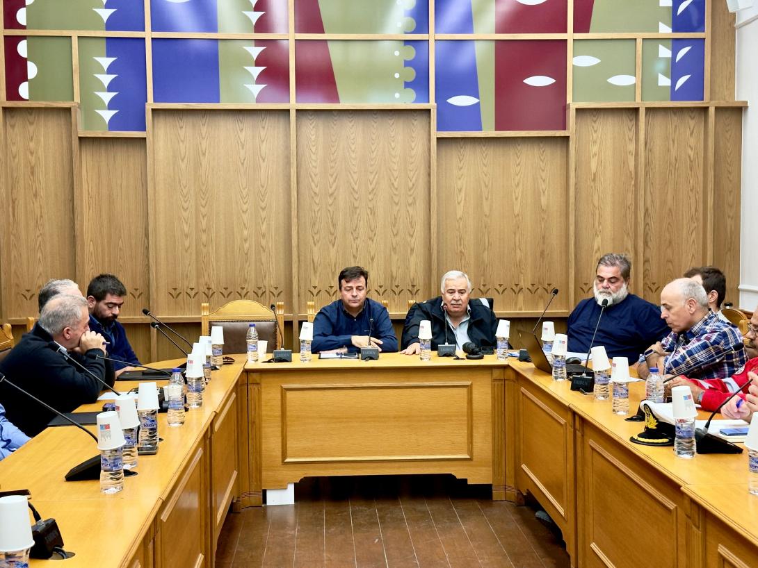 Έκτακτη συνεδρίαση του Συντονιστικού Οργάνου Πολιτικής Προστασίας