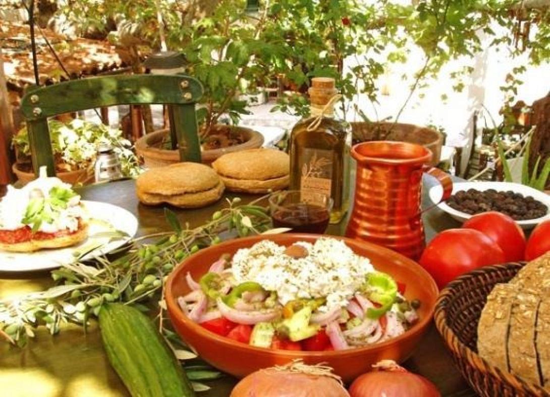 κρητική διατροφή 