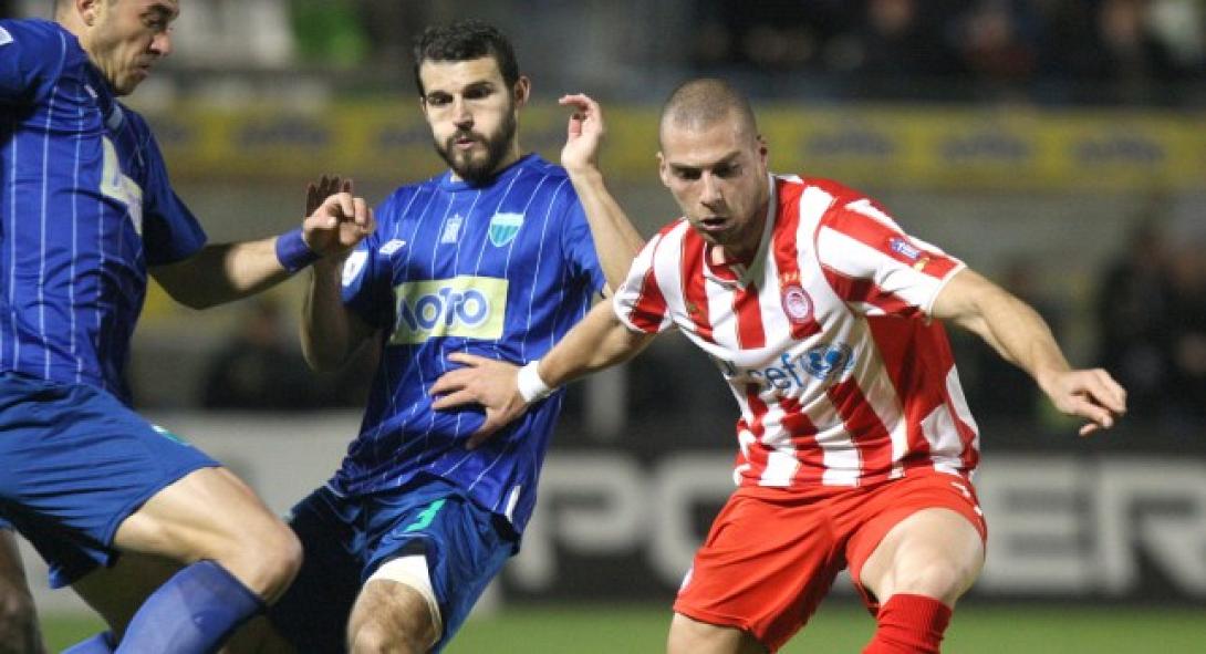 Νίκη με ανατροπή ο Ολυμπιακός 2-1 τον Λεβαδειακό