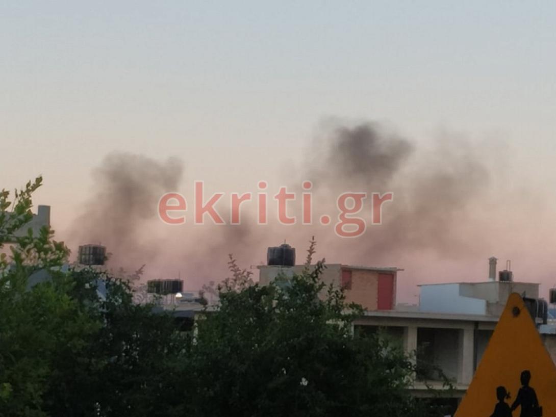 Η φωτιά προκάλεσε αναστάτωση.