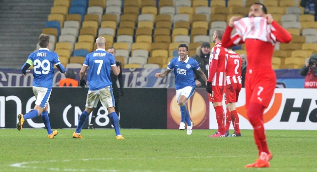 Europa League:Ήττα ο Ολυμπιακός 2-0 από την Ντνίπρο