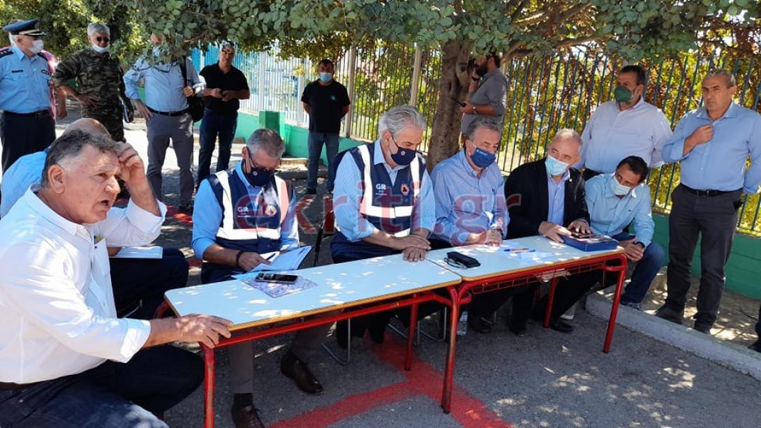 Σύσκεψη στο Ακαλοχώρι