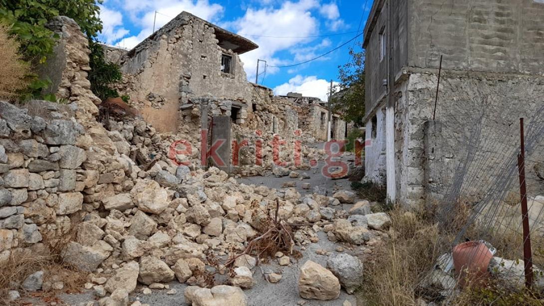 Στο Γαλατά έμειναν όρθια μόνο 3 σπίτια!