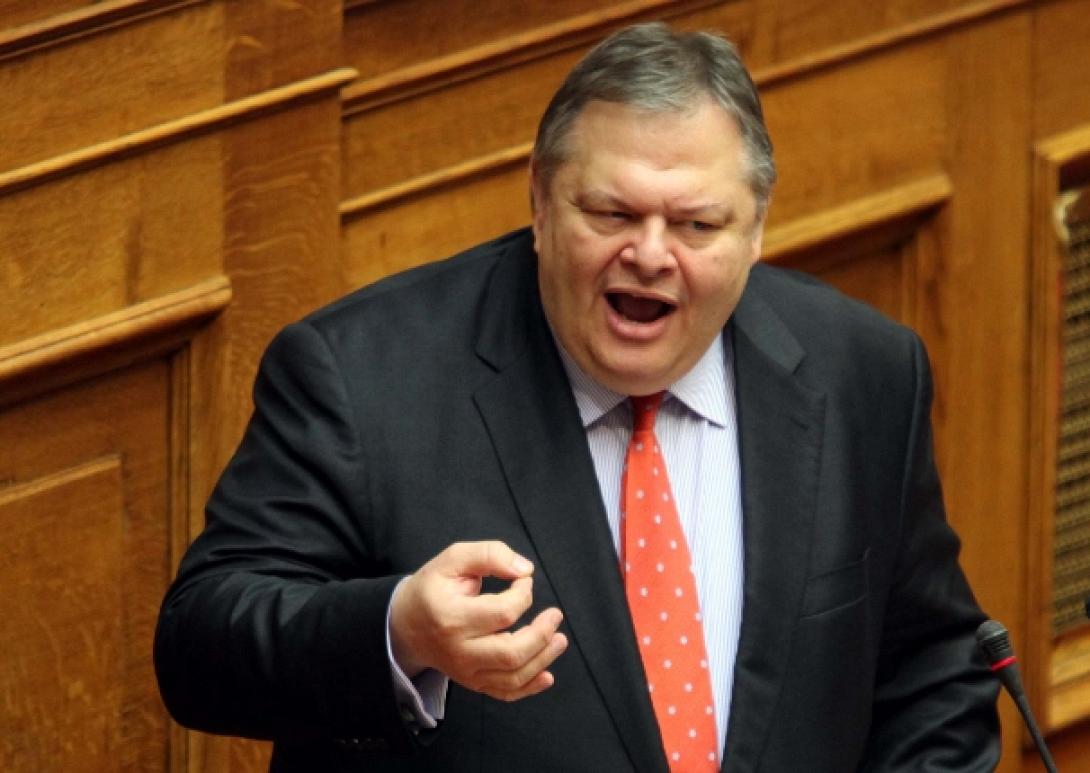Ε.Βενιζέλος: Να απορριφθεί η πρόταση μομφής του ΣΥΡΙΖΑ