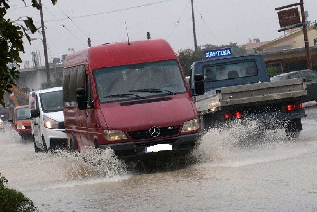 ηράκλειο βροχή