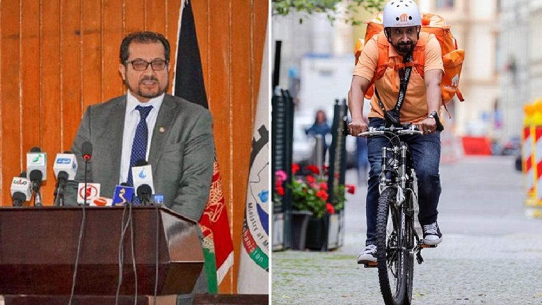 Αφγανός υπουργός που έγινε πιτσαδόρος