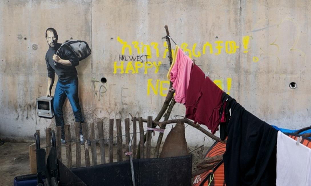 Banksy,steve jobs
