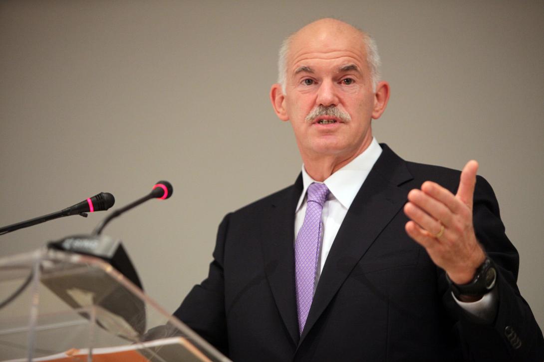 Γ. Παπανδρέου: "Τυχόν συμφωνία με την ΕΕ να τεθεί σε δημοψήφισμα"