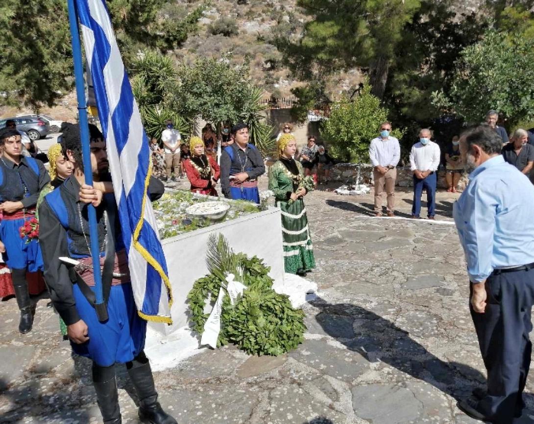 Ο Κεγκέρογλου στα ετήσια μνημόσυνα για τους εκτελεσθέντες