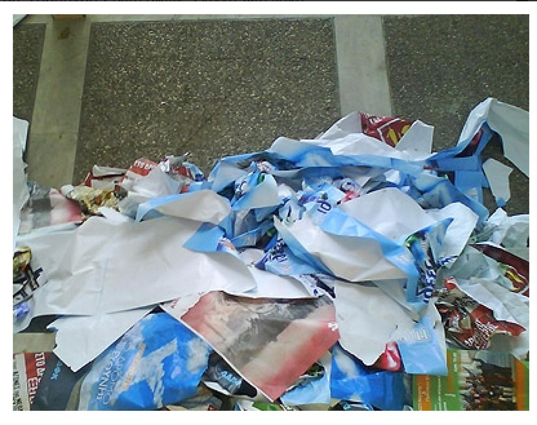 15 τόνοι προεκλογικού υλικού στους δρόμους του Ηρακλείου!