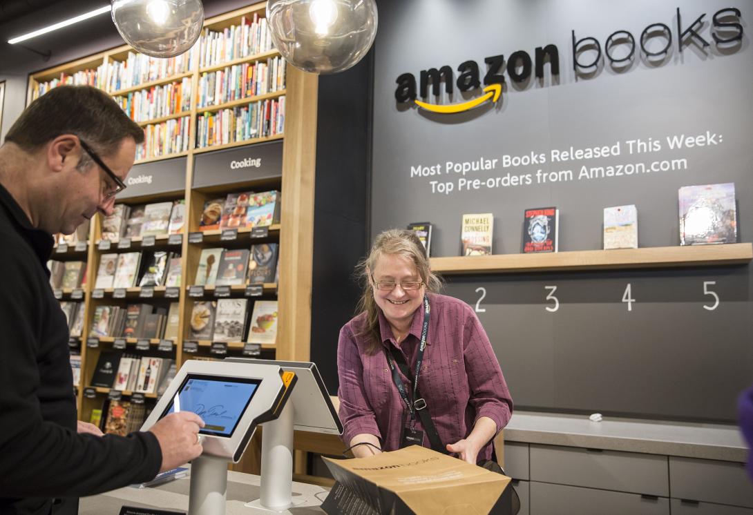 amazon βιβλιοπωλειο 