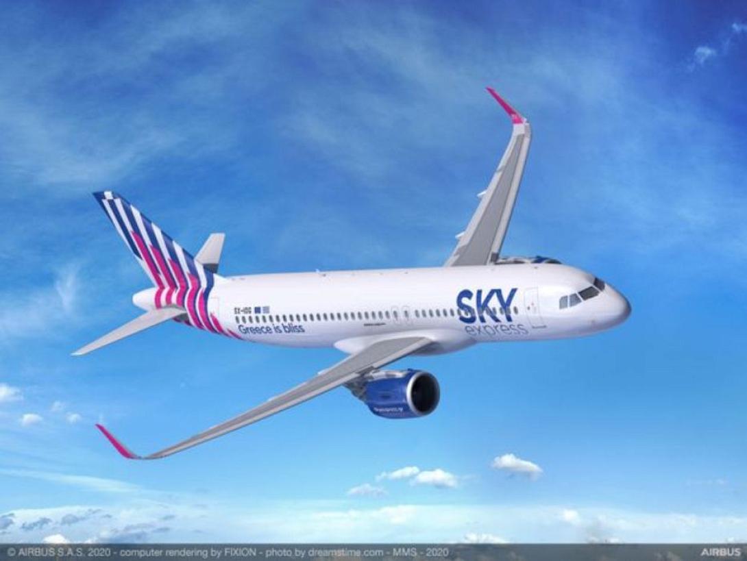 Airbus A320 neo sky express