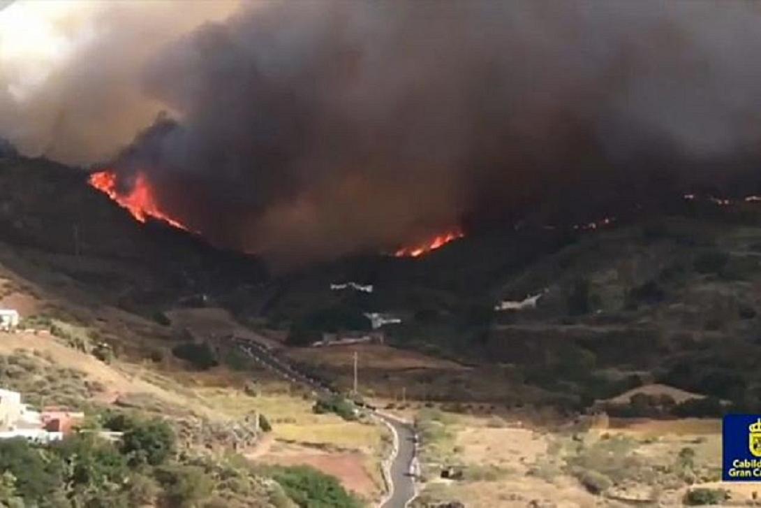 Φωτιά στην Ισπανία