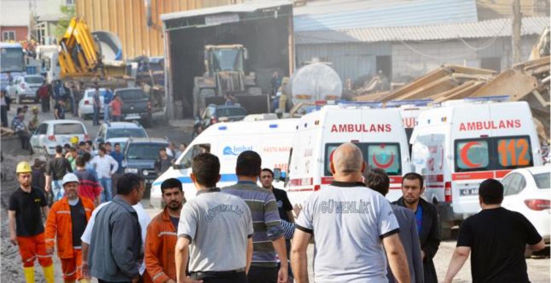 Εκατόμβη νεκρών εργατών  σε ερείπια ορυχείου στην Τουρκία