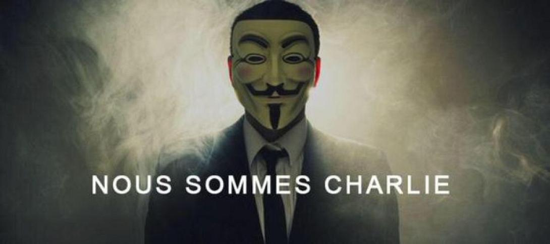 Οι Anonymous κατά των τρομοκρατών για το Charlie Hebdo