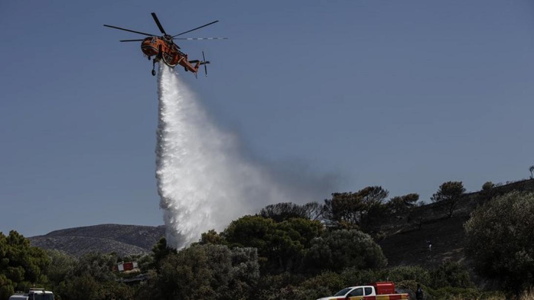 Φωτια Λεσβος