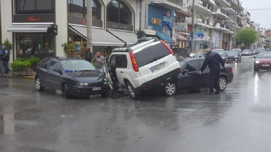 Λίγο μετά το τροχαίο...